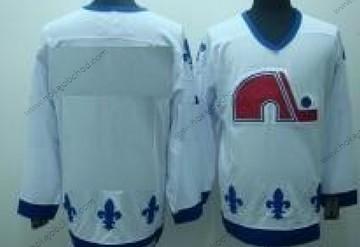 Muž Quebec Nordiques Přizpůsobené Bílý CCM Dres