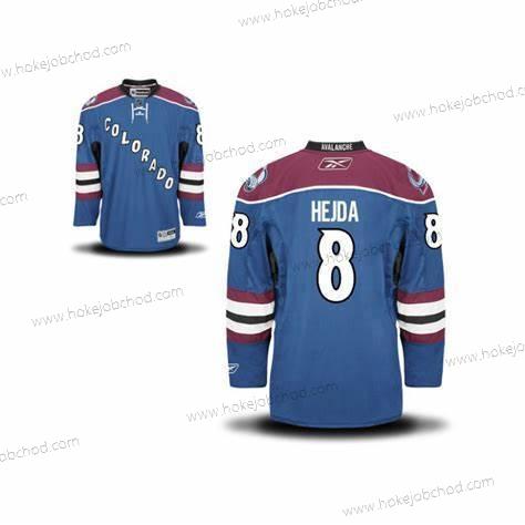 Muž Reebok Colorado Avalanche #8 Jan Hejda Autentické Royal Modrý Náhradní NHL Dres