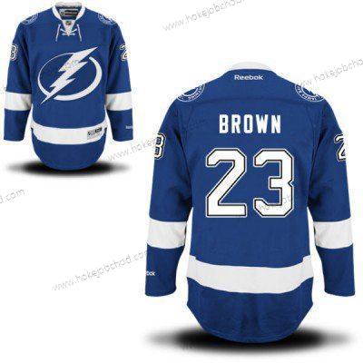 Muž Reebok Tampa Bay Lightning #23 J.T Brown Premier Royal Modrý Domácí NHL Dres