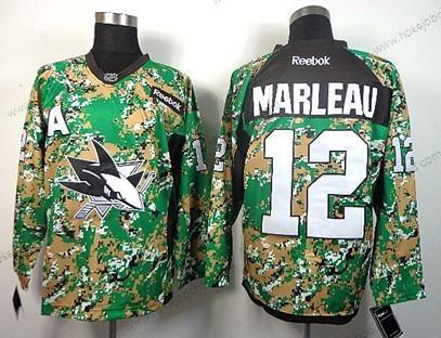 Muž San Jose Sharks #12 Patrick Marleau 2014 Camo Dres