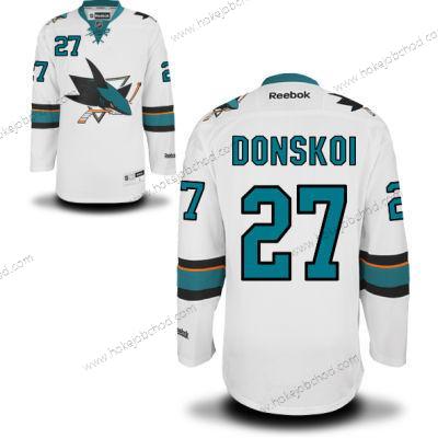 Muž San Jose Sharks #27 Joonas Donskoi Bílý Venkovní Hokejový Dres