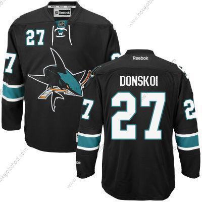 Muž San Jose Sharks #27 Joonas Donskoi Černá Alternativní Hokejový Dres