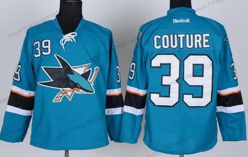 Muž San Jose Sharks #39 Logan Couture 2014 Modrý Dres