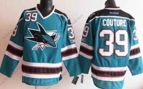 Muž San Jose Sharks #39 Logan Couture Modrý Dres