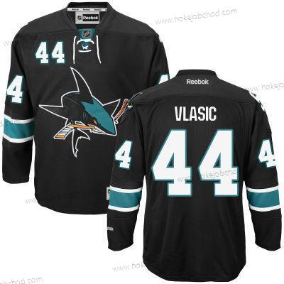 Muž San Jose Sharks #44 Marc-Edouard Vlasic Černá Alternativní Hokejový Dres