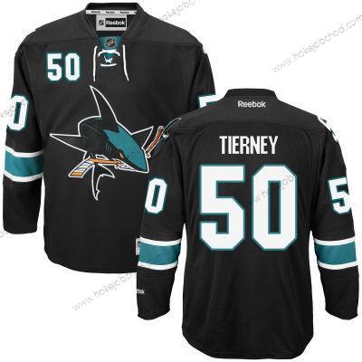 Muž San Jose Sharks #50 Chris Tierney Černá Alternativní Hokejový Dres