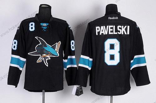 Muž San Jose Sharks #8 Joe Pavelski Černá Alternativní Dres