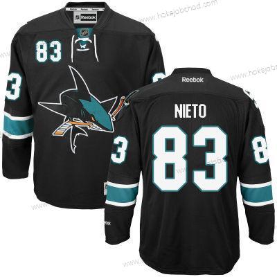 Muž San Jose Sharks #83 Matt Nieto Černá Alternativní Dres