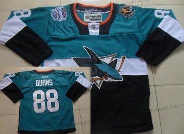 Muž San Jose Sharks #88 Brent Burns 2015 Stadium Series Modrý #2 Černá Dres