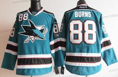 Muž San Jose Sharks #88 Brent Burns Modrý Dres