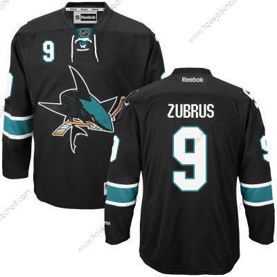 Muž San Jose Sharks #9 Dainius Zubrus Černá Alternativní Dres