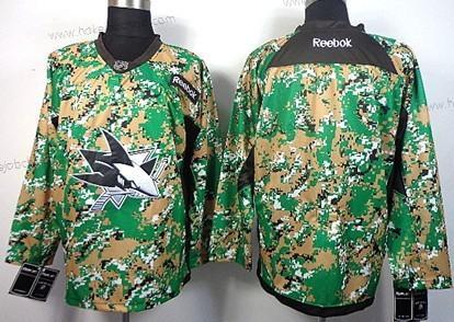 Muž San Jose Sharks Prázdný 2014 Camo Dres