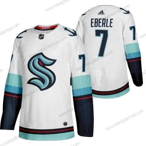 Muž Seattle Kraken #7 Kraken Jordan Eberle 2022 Venkovní Bílý Dres