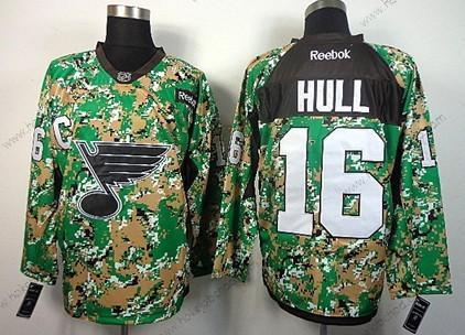 Muž St. Louis Blues #16 Brett Hull 2014 Camo Dres