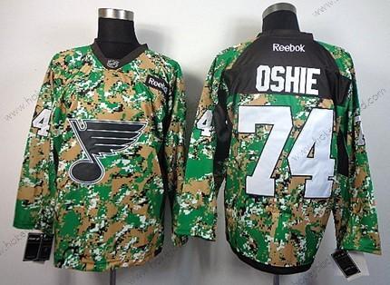 Muž St. Louis Blues #74 T. J. Oshie 2014 Camo Dres