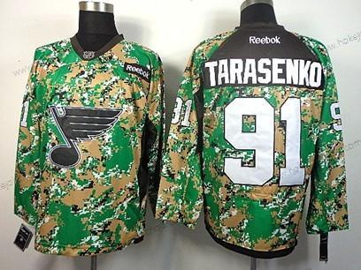 Muž St. Louis Blues #91 Vladimir Tarasenko 2014 Camo Dres