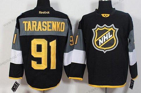 Muž St. Louis Blues #91 Vladimir Tarasenko Reebok Černá 2016 NHL All-Star Premier Dres