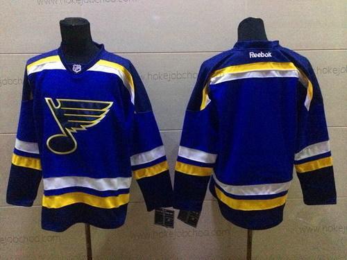 Muž St. Louis Blues Prázdný 2014 Modrý Dres