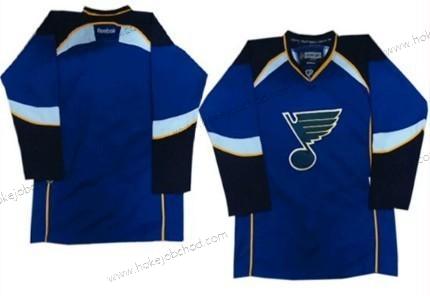 Muž St. Louis Blues Prázdný Modrý Dres