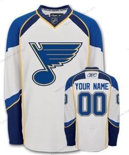 Muž St. Louis Blues Přizpůsobené Bílý Dres