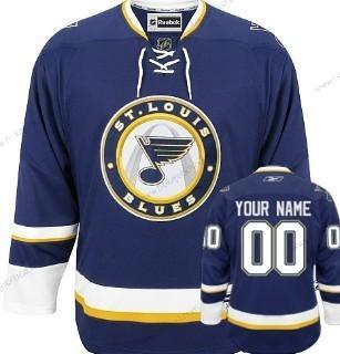 Muž St. Louis Blues Přizpůsobené Modrý Alternativní Dres