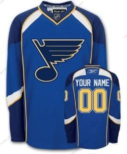 Muž St. Louis Blues Přizpůsobené Modrý Dres