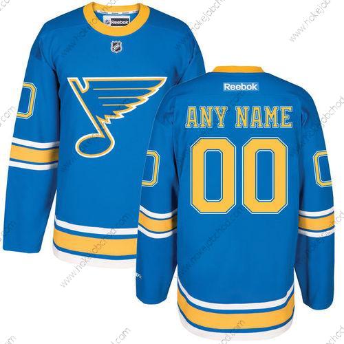 Muž St. Louis Blues Přizpůsobené Modrý Žlutá Reebok 2017 Zimní Klasický Dres