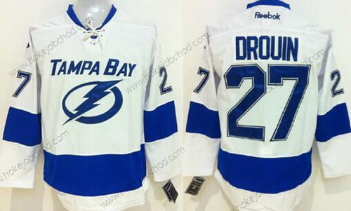 Muž Tampa Bay Lightning #27 Jonathan Drouin New Bílý Dres