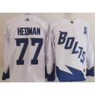 Muž Tampa Bay Lightning #77 Victor Hedman Bílý 2022 Stadium Series Autentické Dres