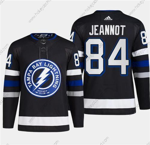 Muž Tampa Bay Lightning #84 Tanner Jeannot Černá 2024 Stadium Series Sešitý Dres