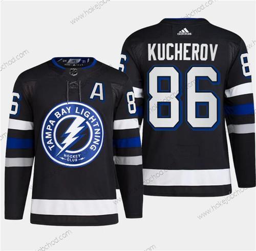 Muž Tampa Bay Lightning #86 Nikita Kucherov Černá 2024 Stadium Series Sešitý Dres