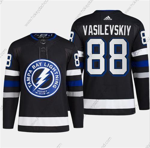 Muž Tampa Bay Lightning #88 Andrei Vasilevskiy Černá 2024 Stadium Series Sešitý Dres