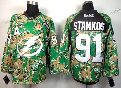 Muž Tampa Bay Lightning #91 Steven Stamkos 2014 Camo Dres