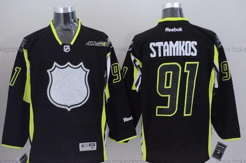 Muž Tampa Bay Lightning #91 Steven Stamkos 2015 All-Stars Černá Dres