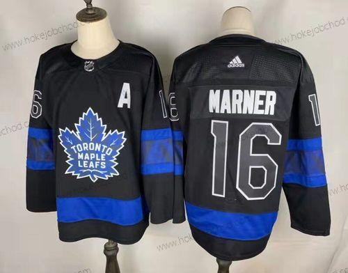 Muž Toronto Maple Leafs #16 Mitch Marner Černá X Drew House Inside Out Sešitý Dres