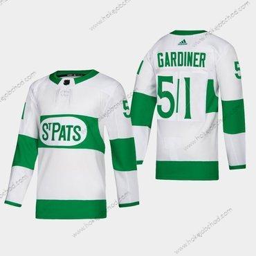 Muž Toronto Maple Leafs #51 Jake Gardiner Toronto St. Pats Road Autentické Hráč Bílý Dres