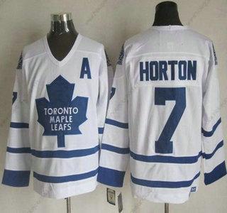 Muž Toronto Maple Leafs #7 Tim Horton 2000-01 Bílý CCM Vintage Dres