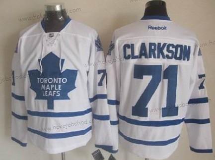 Muž Toronto Maple Leafs #71 David Clarkson Bílý Dres