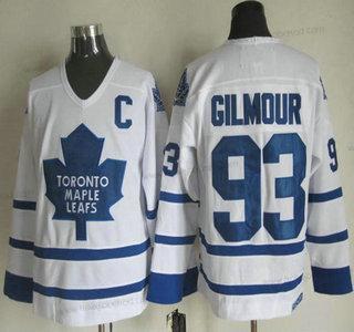 Muž Toronto Maple Leafs #93 Doug Gilmour 2000-01 Bílý CCM Vintage Dres