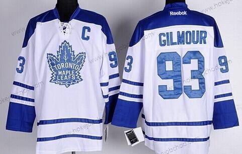 Muž Toronto Maple Leafs #93 Doug Gilmour Bílý Alternativní Dres