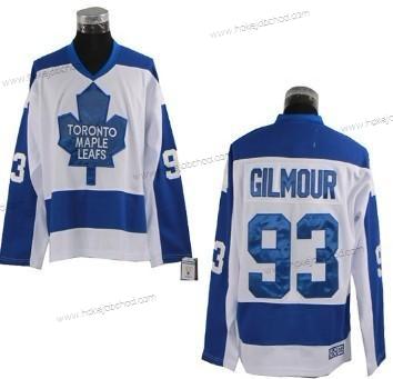 Muž Toronto Maple Leafs #93 Doug Gilmour Bílý With Modrý Retro CCM Dres