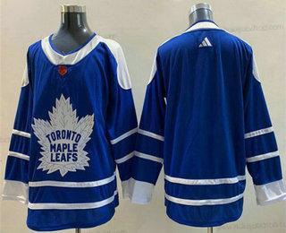 Muž Toronto Maple Leafs Prázdný Modrý 2022 Obrácený Retro Sešitý Dres