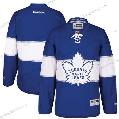 Muž Toronto Maple Leafs Přizpůsobené Modrý 2017 Centennial Klasický Sešitý Reebok Hokejový Dres