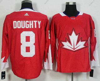 Muž Tým Kanady #8 Drew Doughty Červené 2016 World Cup Of Hokejový Game Dres