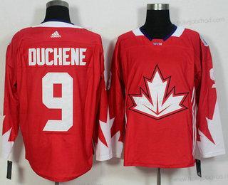 Muž Tým Kanady #9 Matt Duchene Červené 2016 World Cup Of Hokejový Game Dres