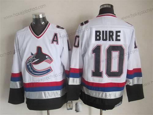 Muž Vancouver Canucks #10 Pavel Bure 1997-98 Bílý CCM Vintage Dres