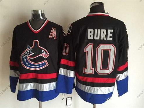 Muž Vancouver Canucks #10 Pavel Bure 2003-04 Černá CCM Vintage Dres