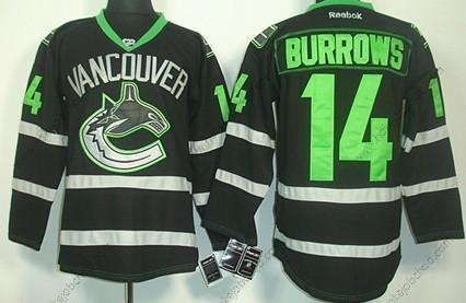 Muž Vancouver Canucks #14 Alexandre Burrows Černá Ice Dres