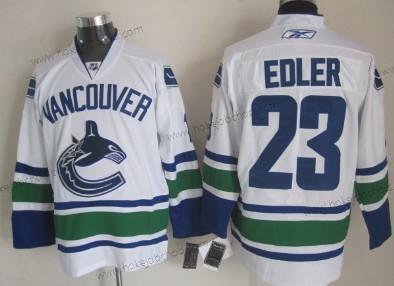 Muž Vancouver Canucks #23 Alexander Edler Bílý Dres