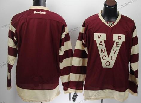 Muž Vancouver Canucks Prázdný 2013 Červené Dres